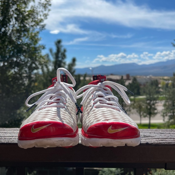 2008 Nike Rejuvenat8 USA Olympic Medal Stand Red & White Sneakers - Picture 15 of 16